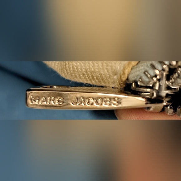 Y2K Marc Jacobs Aqua Leather Hobo Boho Streetwear Casual Everyday Purse Bag - Picture 12 of 14